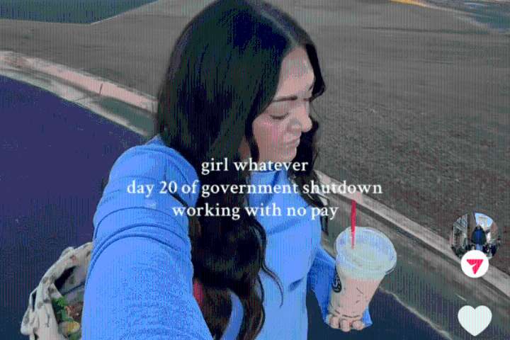 Furloughed federal workers take to TikTok to make ends meet