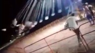Por una selfie, joven termina inconsciente tras ser golpeado por una “silla voladora”