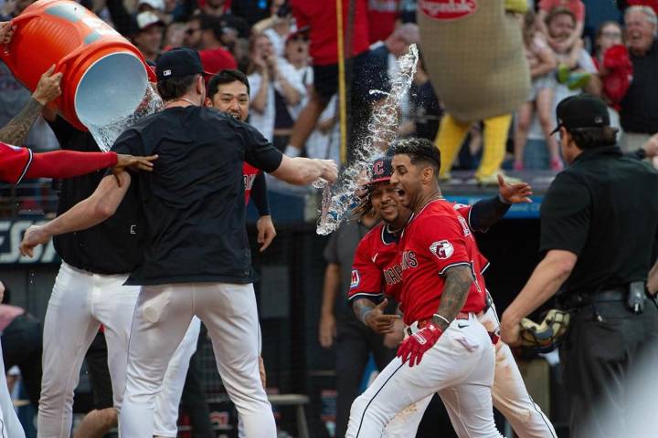 Rocchio's 3-run homer in the 10th gives AL Central champion Guardians a 9