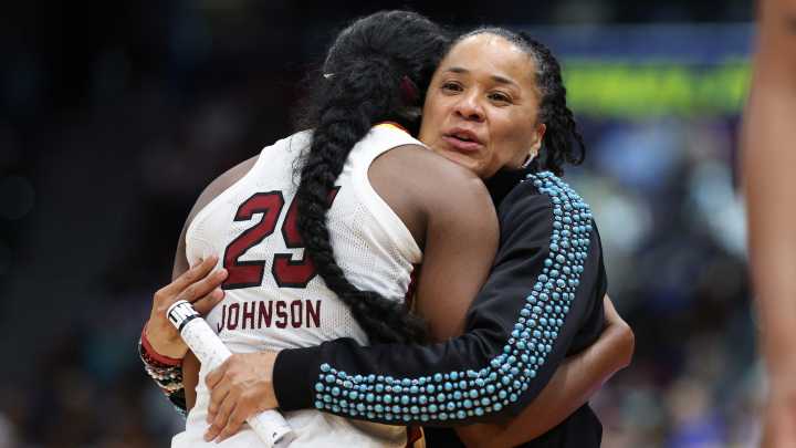 South Carolina women's basketball coach Dawn Staley in photos