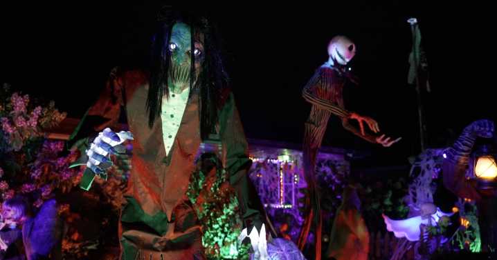 Appleton Halloween display for St. Jude and Dravet syndrome awareness