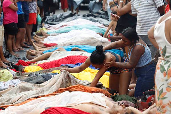 Más de 100 muertos en Río de Janeiro en megaoperación