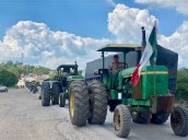 Paro nacional de productores agrícolas por crisis en el campo