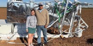 Una familia de Texas encontró en su granja un fragmento perdido de un equipo de la NASA