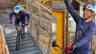 La hazaña de Aurélien Fontenoy, el hombre más rápido en subir la Torre Eiffel... ¡en bicicleta!