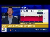 Visa beats Q4 estimates