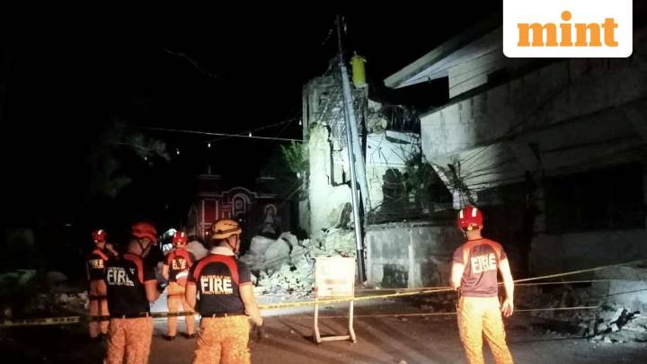 Watch: Cebu bridge in Philippines shakes violently as earthquake strikes