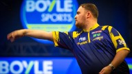 Luke Littler's brilliance eliminates World Grand Prix record average from Gian van Veen
