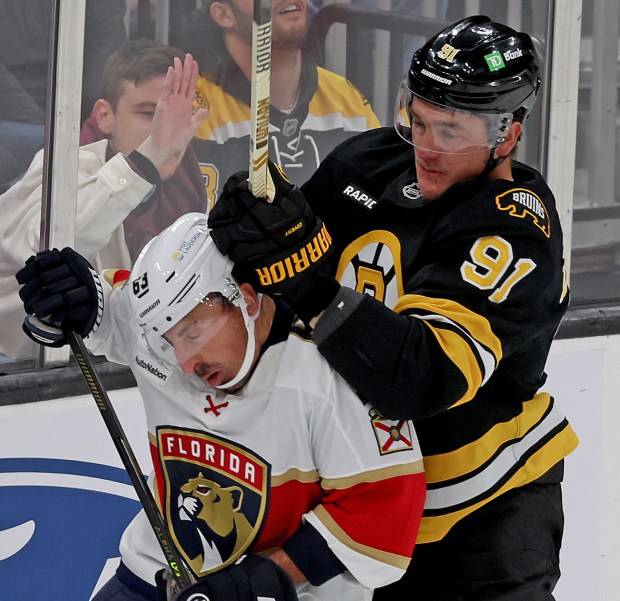 Brad Marchand, Panthers beat Bruins, 4