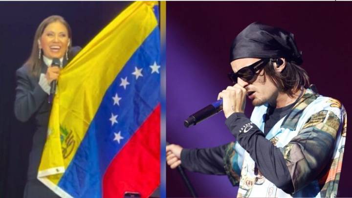 ¡Imperdible! Ana Gabriel y Danny Ocean rinden un conmovedor tributo a María Corina en sus presentaciones tras ser galardonada con el Nobel de la Paz. ¡Revive los momentos más emocionantes en video!