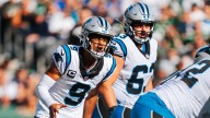 Dave Canales, teammates comment on Bryce Young's status after ankle injury in win at Jets