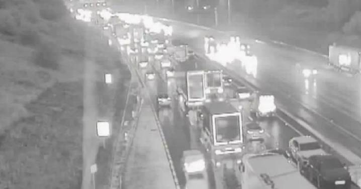M6 closure LIVE: Section of major UK motorway shut after rush hour crash