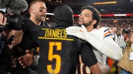 Jayden Daniels and Caleb Williams match up again 1 year after Hail Mary decided Bears