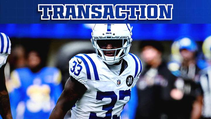 Colts sign CB Chris Lammons to 53-man roster from practice squad; place S Daniel Scott on injured reserve; elevate RB Ameer Abdullah, CB Mike Hilton to active roster from practice squad for Week 5; ma