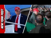 Trump Arrives in Virginia to Celebrate the Navy’s 250th Anniversary