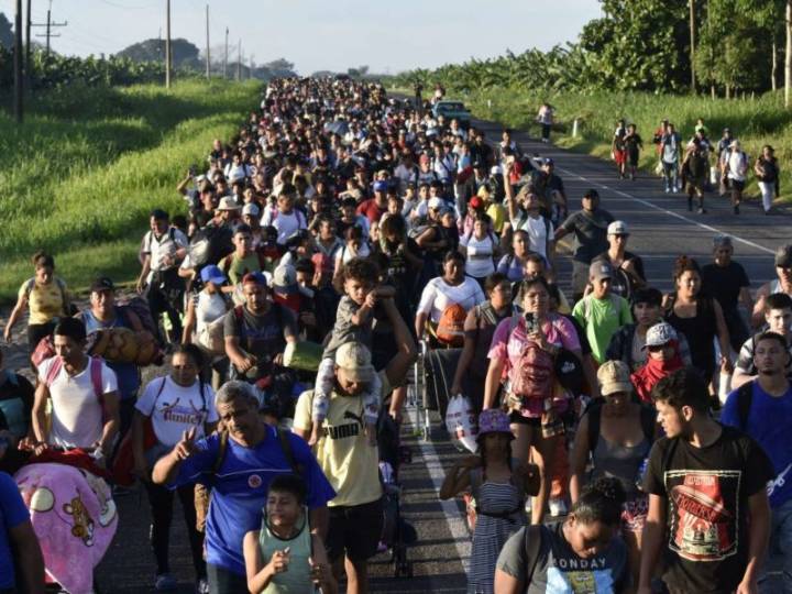 Caravana migrante llegará a CDMX, solicitan oportunidades laborales y regularizar su situación