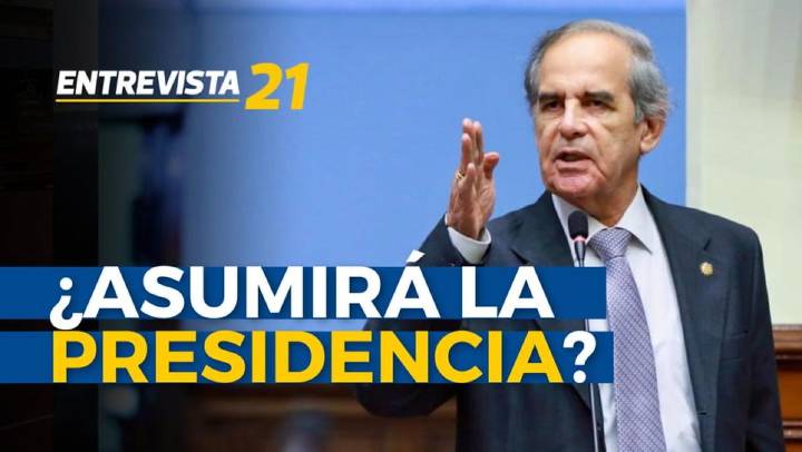 Roberto Chiabra tras pedido de vacancia de Dina Boluarte: "Si asumiría la Presidencia"