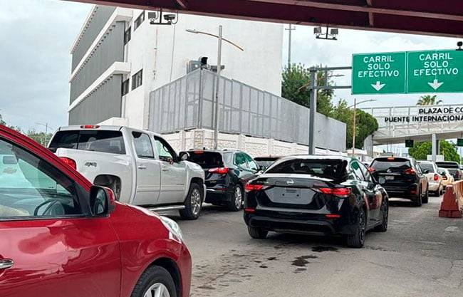 Se desploma 16 por ciento turismo comercial hacia Eagle Pass