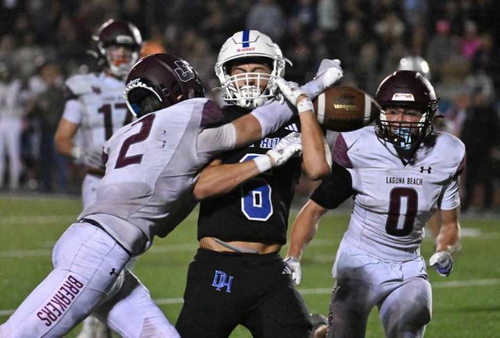 Laguna Beach football shows toughness and versatility in steady climb