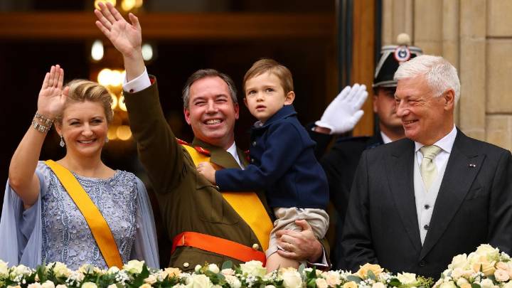 Guillermo y Estefanía se estrenan como grandes duques de Luxemburgo