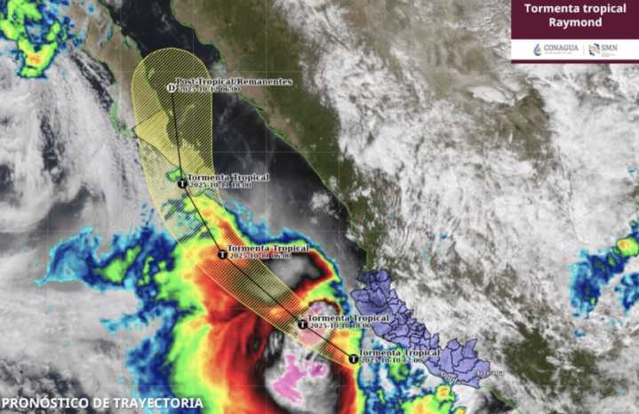Cierra Marina 7 puertos del Pacífico por tormenta tropical Raymond