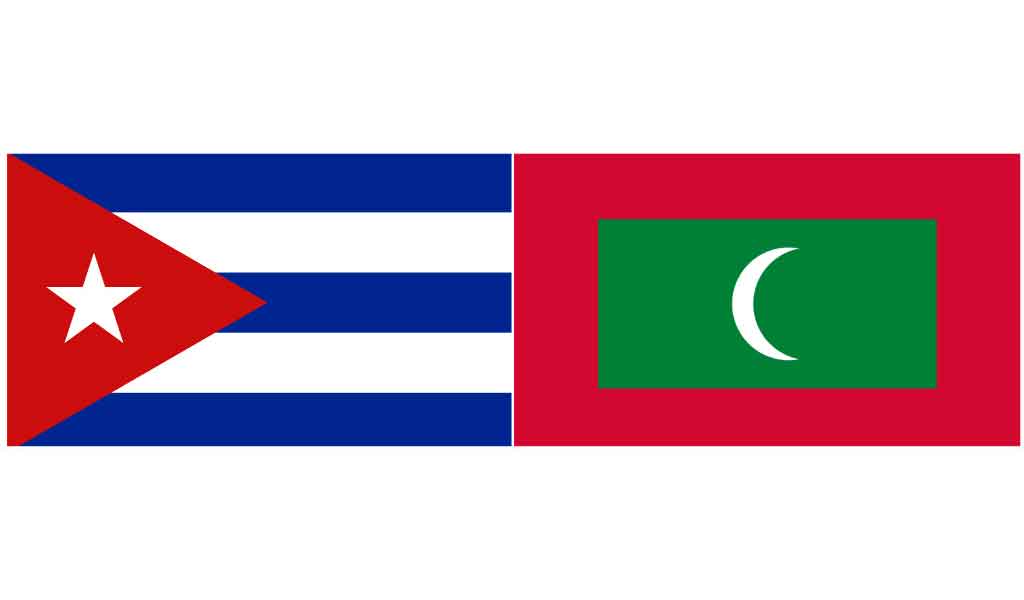 Recibe canciller de Maldivas a embajador de Cuba