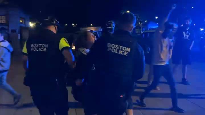 Boston pro-palestinian rally arrests Tuesday, arraignment today – NBC Boston