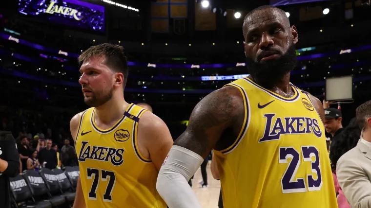 Luka Doncic's stats vs. Warriors gives Lakers fans preview of life without LeBron James