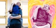 Elkana Bohbot se reencontró con su hijo y la emotiva imagen le dio la vuelta al mundo