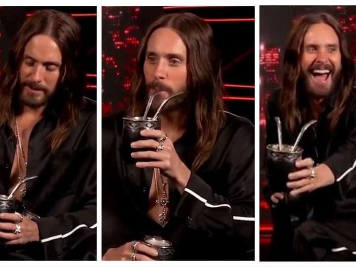 Jared Leto se animó a probar mate argentino y causó furor en redes: "Me encanta"