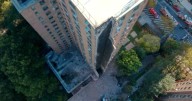 New York City apartment building partially collapses