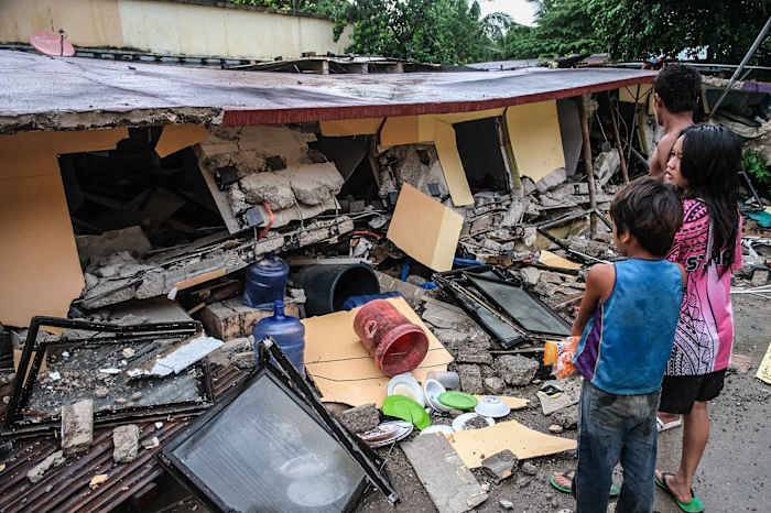 At least 69 people killed in a powerful earthquake that hit the Philippines