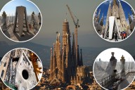 New images of the iconic Sagrada Familia  — now the world's tallest church