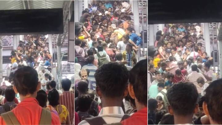 Rush To Board Trains Leads To Stampede At Bardhaman Railway Station India News