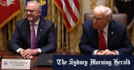 Australia-US tech deal: Albanese and Rudd work up new agreement with Trump