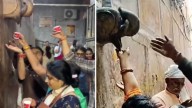 Devotos beben agua del aire acondicionado creyendo que es “aguardiente santo”
