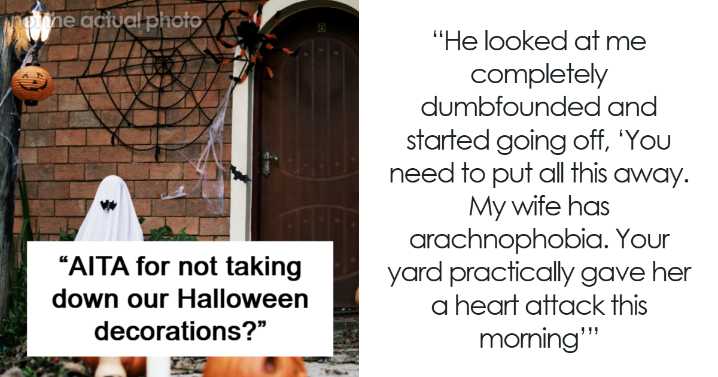 “Take It Down Or Else”: Neighbor Threatens Couple Who Went All Out With Their Halloween Decor