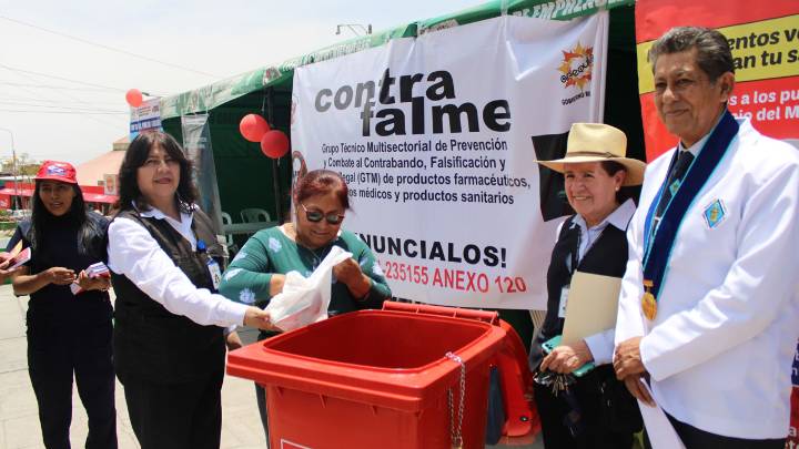 Inician recolección de medicamentos vencidos en Arequipa