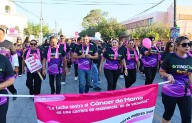 Marchan contra el cáncer