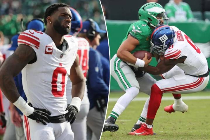 Giants' Brian Burns playing like Defensive Player of Year candidate