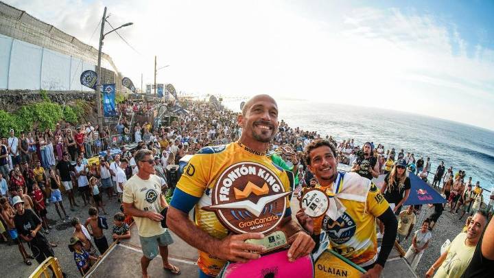 Amaury Lavernhe, campeón del Gran Canaria Frontón King 2025: «Quien diga que no siente miedo en El Frontón está loco o miente»