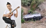 Bus de la orquesta de Óscar Manuel Valdiviezo se despista y cae a un abismo en carretera Canta