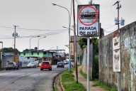 Momento en el que por poco se desata un múltiple choque en Tucupita (+vídeo)