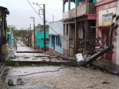 Así se ven las calles de la región oriental de Cuba tras el paso de Melissa (+Video)