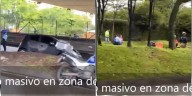 Conductor ebrio atropelló a trabajadores del Metro de Medellín en la avenida Regional: un fallecido y tres heridos