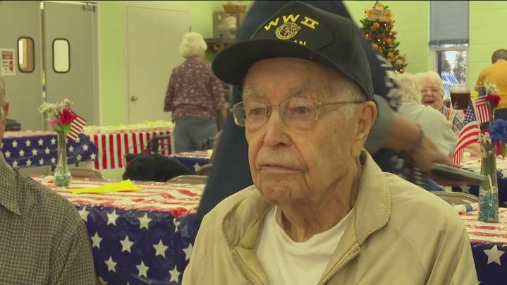 Local WWII veteran celebrates 100th birthday with community