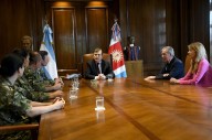 Zamora recibió al Comando Electoral tras los comicios y destacaron el clima de respeto y tranquilidad