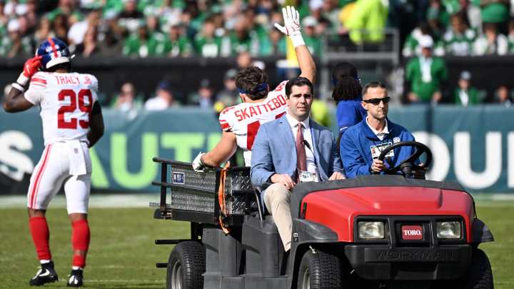 Giants rookie sensation Cam Skattebo issues statement after ankle surgery