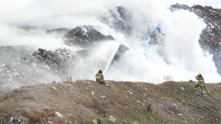 Fire breaks out again at Brandon landfill