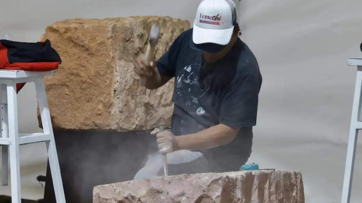 Inicia la Feria Metropolitana de Chimalhuacán dedicada a canteros y artesanos